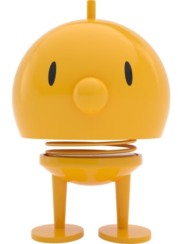 Hoptimist Figurka dekoracyjna "Bumble L" w kolorze żółtym - 11 x 13 x 10 cm