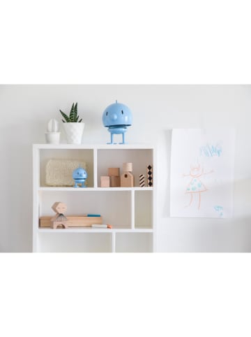 Hoptimist Figurka dekoracyjna "Bumble L" w kolorze błękitnym - 11 x 13 x 10 cm