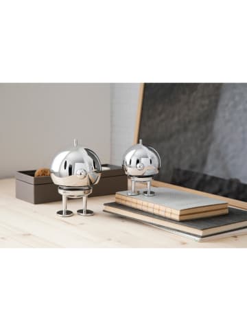 Hoptimist Dekofigur "Bumble M" in Silber - (B)8 x (H)10 x (T)7 cm