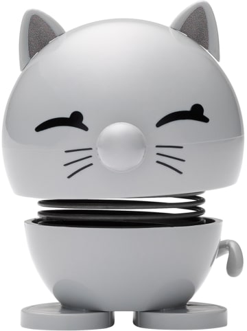 Hoptimist Dekofigur "Cat" in Grau - (B)5 x (H)6 x (T)5 cm