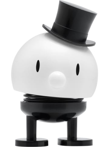 Hoptimist Figurka dekoracyjna "Wedding Groom" w kolorze biało-czarnym - 5 x 8 x 5 cm