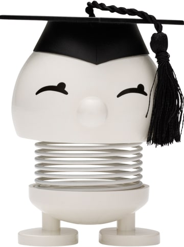 Hoptimist Figurka dekoracyjna "IQ Bimble S" w kolorze białym - 6 x 7 x 5 cm