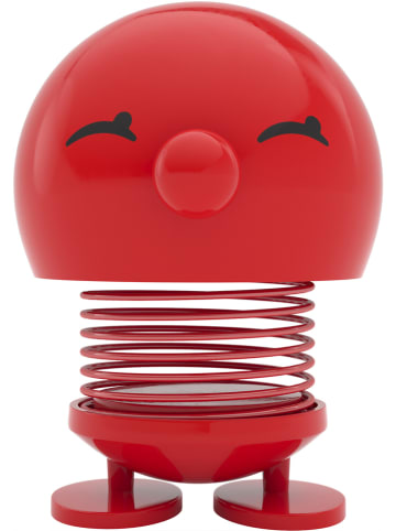 Hoptimist Figurka dekoracyjna "Bimble M" w kolorze czerwonym - 8 x 10 x 7 cm