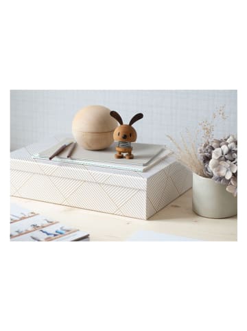 Hoptimist Dekofigur "Bunny S" in Eiche - (B)7 x (H)8,4 x (T)5,9 cm