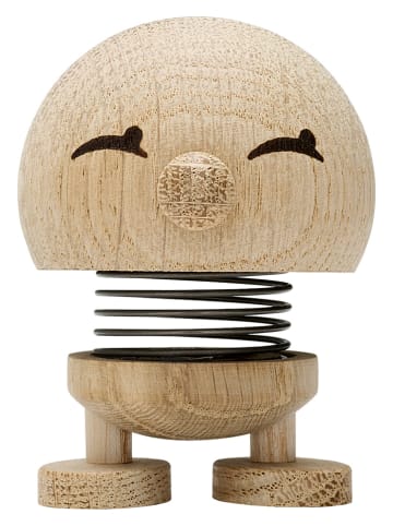 Hoptimist Figurka dekoracyjna "Bimble S" w kolorze beżowym - wys. 7 x Ø 5 cm