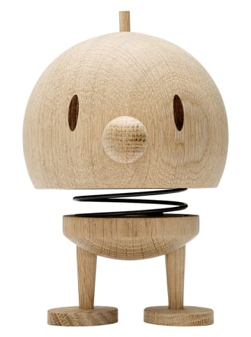 Hoptimist Figurka dekoracyjna "Bumble L" w kolorze beżowym - 10 x 15 x 10 cm