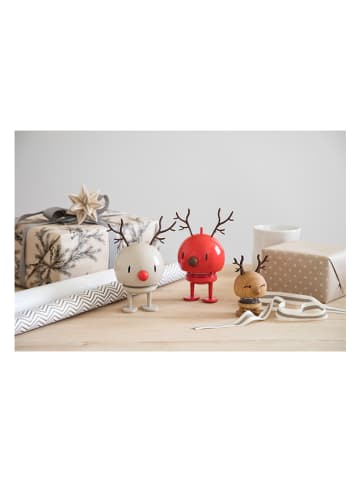 Hoptimist Figurka dekoracyjna "Reindeer Bimble S" w kolorze brązowym - 7 x Ø 5 cm