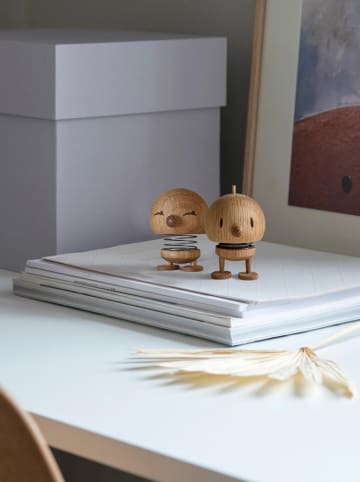 Hoptimist Figurki (2 szt.) "Bimble & Bumble S" w kolorze jasnobrązowym - wys. 7 cm