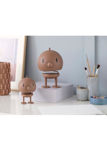 Hoptimist Dekofigur "Soft Bumble L" in Hellbraun - (B)10 x (H)15 x (T)10 cm