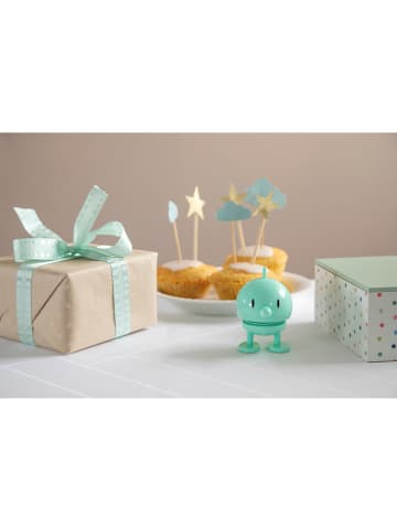 Hoptimist Figurka dekoracyjna "Bumble S" w kolorze turkusowym - 5 x 6 x 5 cm