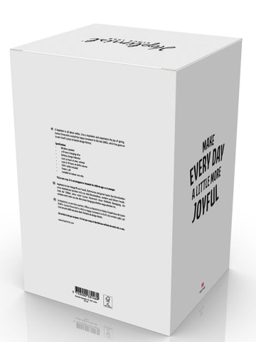 Hoptimist Głośnik "Soft Bumble XL" w kolorze szarobrązowym - 15 x 23 x 15 cm