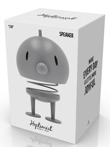 Hoptimist Głośnik "Soft Bumble XL" w kolorze szarym - 15 x 23 x 15 cm