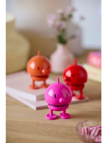 Hoptimist Figurka dekoracyjna "Bumble M" w kolorze różowym - 8,5 x 9,5 x 7,5 cm