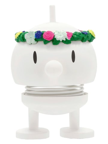Hoptimist Dekofigur "Midsommar Bumble S" in Weiß - (B)6 x (H)7,5 x (T)4,5 cm