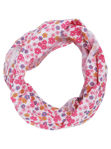 Döll Loop-Schal in Weiß/ Pink