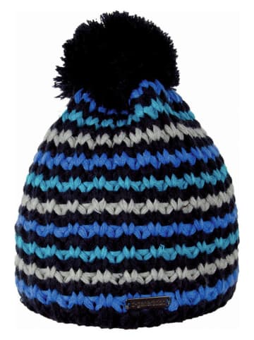 Döll Pudelmütze in Schwarz/ Blau