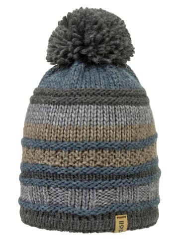 Döll Pudelmütze in Grau/ Khaki