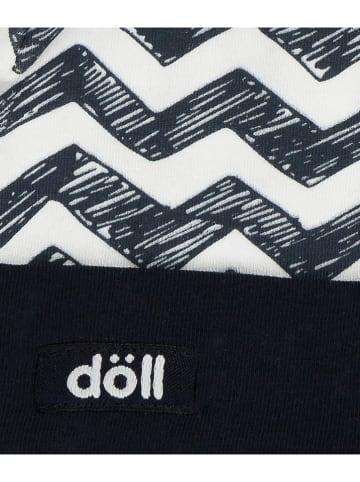 Döll Mütze in Weiß/ Schwarz