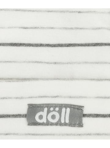 Döll Mütze in Weiß/ Grau