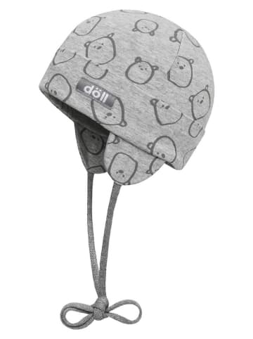 Döll Bindemütze in Grau