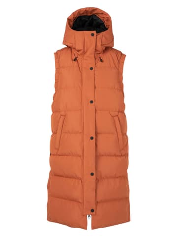 Brunotti Doorgestikte bodywarmer "Olani" roestrood