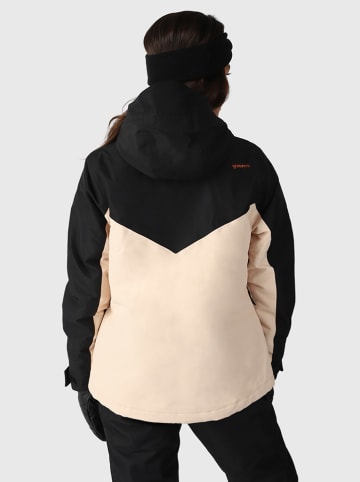 Brunotti Ski-/snowboardjas "Kuba" beige/zwart
