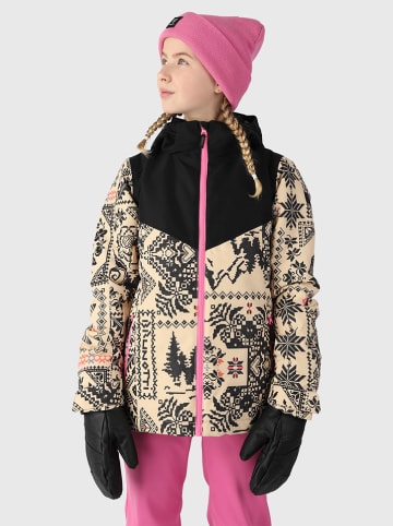Brunotti Ski-/snowboardjas "Hakubia" beige/zwart