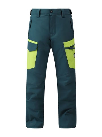 Brunotti Ski-/ Snowboardhose "Bilby" in Grün/ Gelb