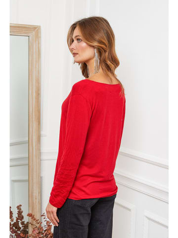 Joséfine Wollpullover "Abi" in Rot