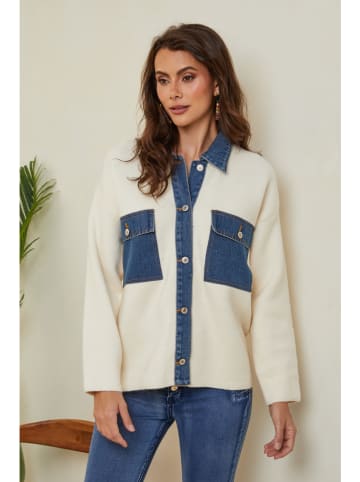 So Cachemire Hemdjacke "Ajka" in Creme