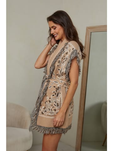 So Cachemire Poncho "Albertirsa" beige