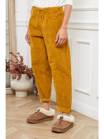 Joséfine Broek "Altazar" mosterdgeel