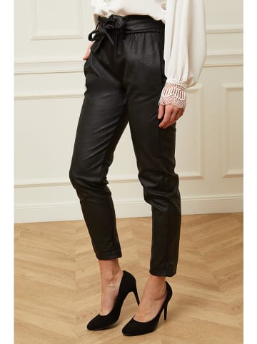 Joséfine Spodnie w kolorze czarnym