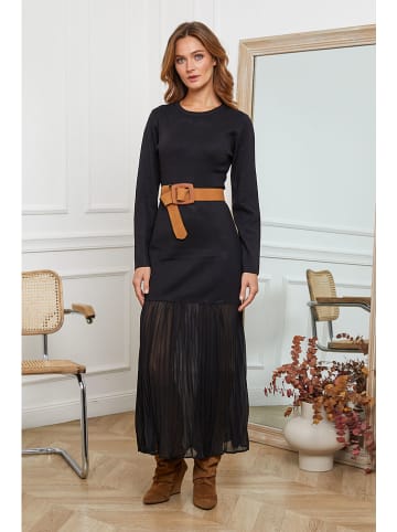 Joséfine Gebreide jurk "Candoz" zwart