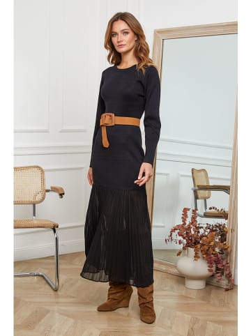 Joséfine Gebreide jurk "Candoz" zwart