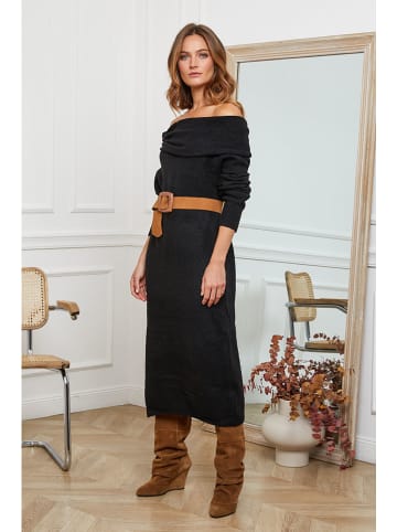 Joséfine Strickkleid "Davy" in Schwarz