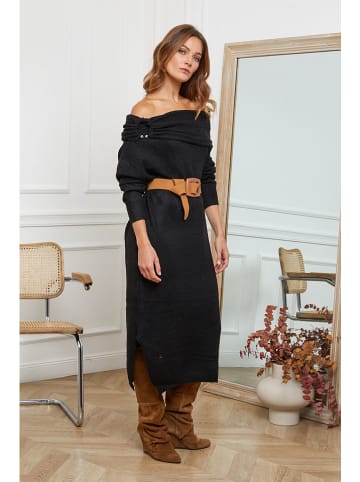 Joséfine Strickkleid "Davy" in Schwarz