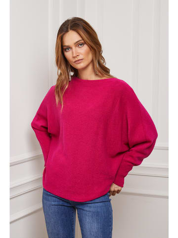 So Cachemire Pullover "Jackson" in Fuchsia