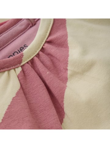 Noppies Koszulka "Talladega" w kolorze beżowo-różowym