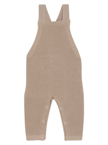 Noppies Latzhose "Saltillo" in Hellbraun/ Grau