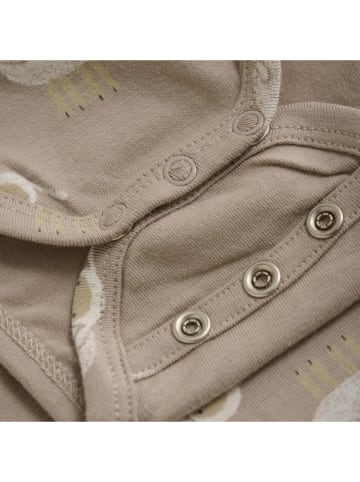 Noppies Body "Sumrall" w kolorze jasnobrązowo-szarym