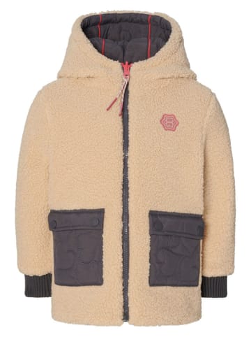 Noppies Wende-Steppjacke "Nisko" in Anthrazit/ Beige