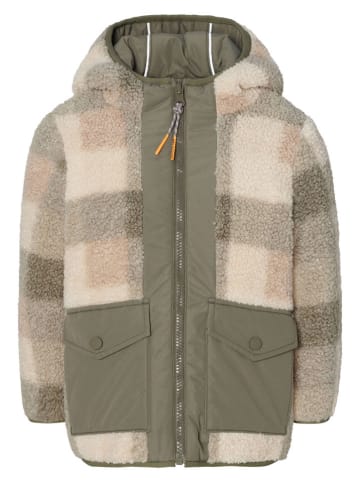 Noppies Omkeerbaar fleece vest "Loja" kaki