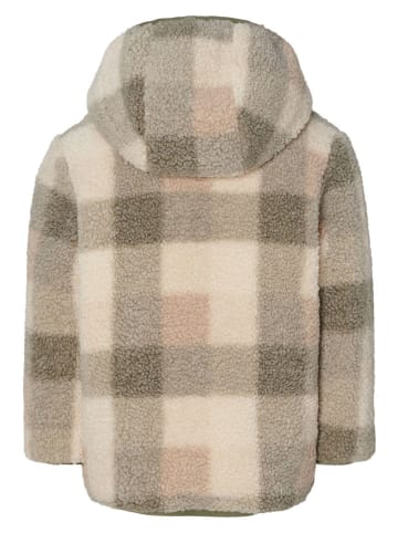 Noppies Dwustronna kurtka polarowa "Loja" w kolorze khaki