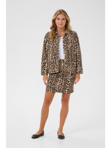 Kaffe Jeansjacke in Beige