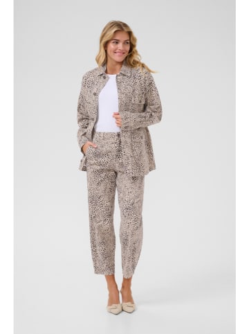 Kaffe Jeansjacke in Beige