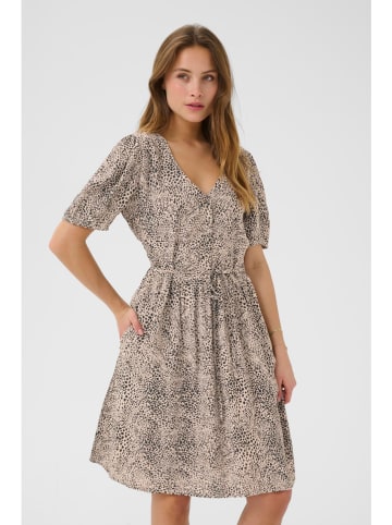 Kaffe Kleid in Beige