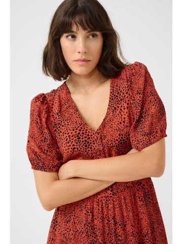 Kaffe Sukienka w kolorze czerwono-czarnym