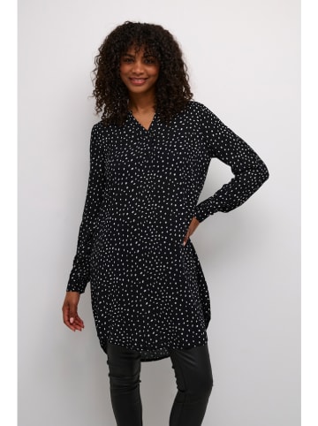 Kaffe Jurk zwart/wit