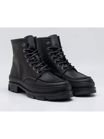 Replay Leren boots zwart
